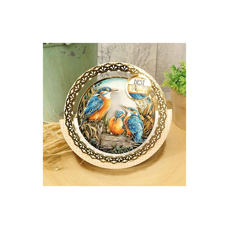 Hunkydory Crafts Delightful Birds Decoupage Card Kit