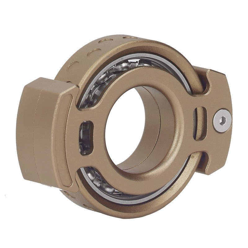 Fingertip Gyroscope Reduce Anxiety Free Rotating Metal Ring Decompression Toy