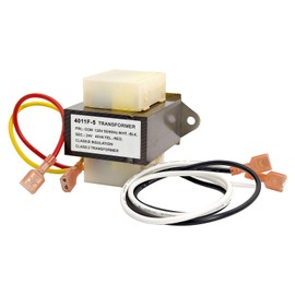 46-24124-06 HVAC Transformer for Furnace 46-24124-06 BE161640GDD 29M7101,40VA 120/24V Channel 2 Hole Mount Model Specific Furnace Transformer Leads with 1/4 in Insulated Female Quick Connects