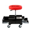 Pro-Lift C-3100 Grey Pneumatic Chair with Dual Tool Tray -