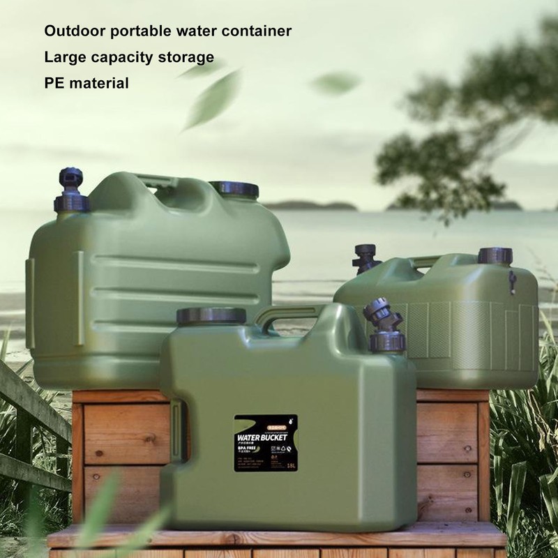 18L Camping Water Container Large Capacity Portable Versatile Reliable Water
