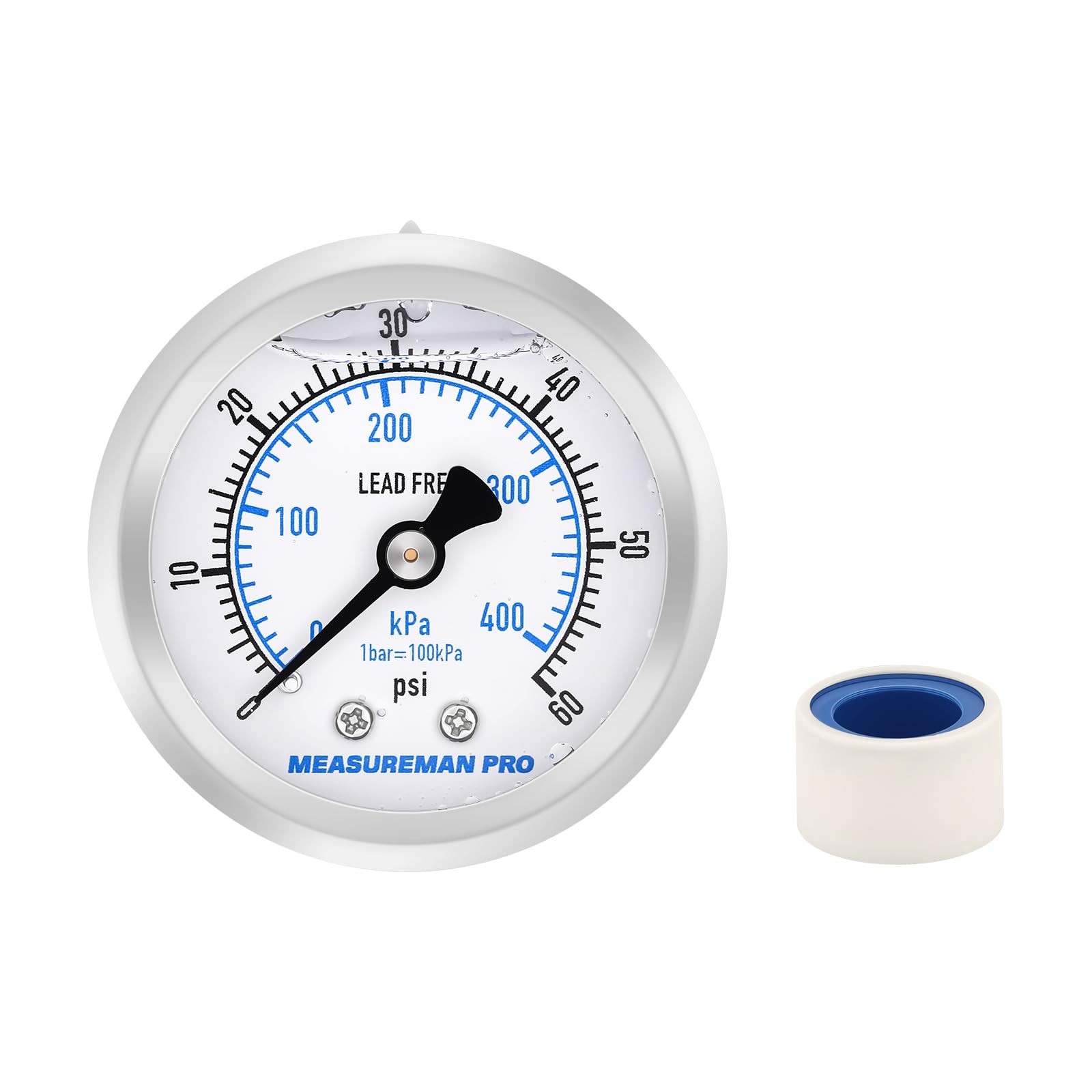 Glycerin-Filled Pressure Gauges - -Carr - View #12