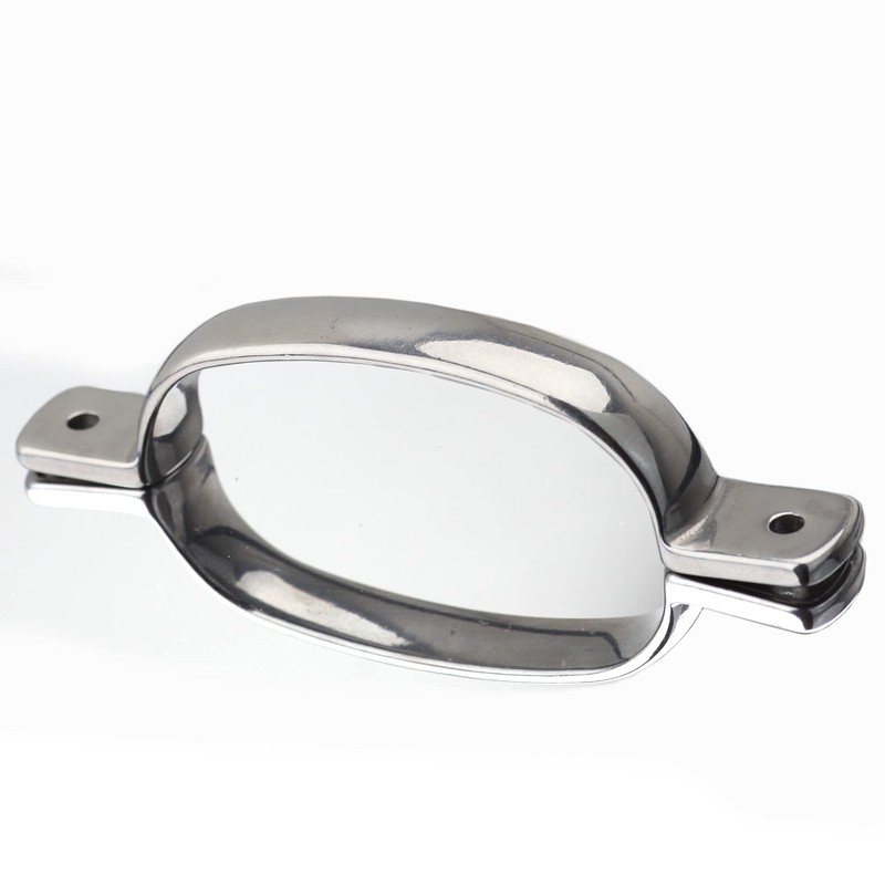 Necmetu 2PCS Boat Grab Handles Stainless Steel Boat Handrail 5.7"