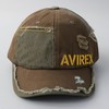 Avilex Ripped Remake Low Cap, 6 Panels, Full Cap, Baseball