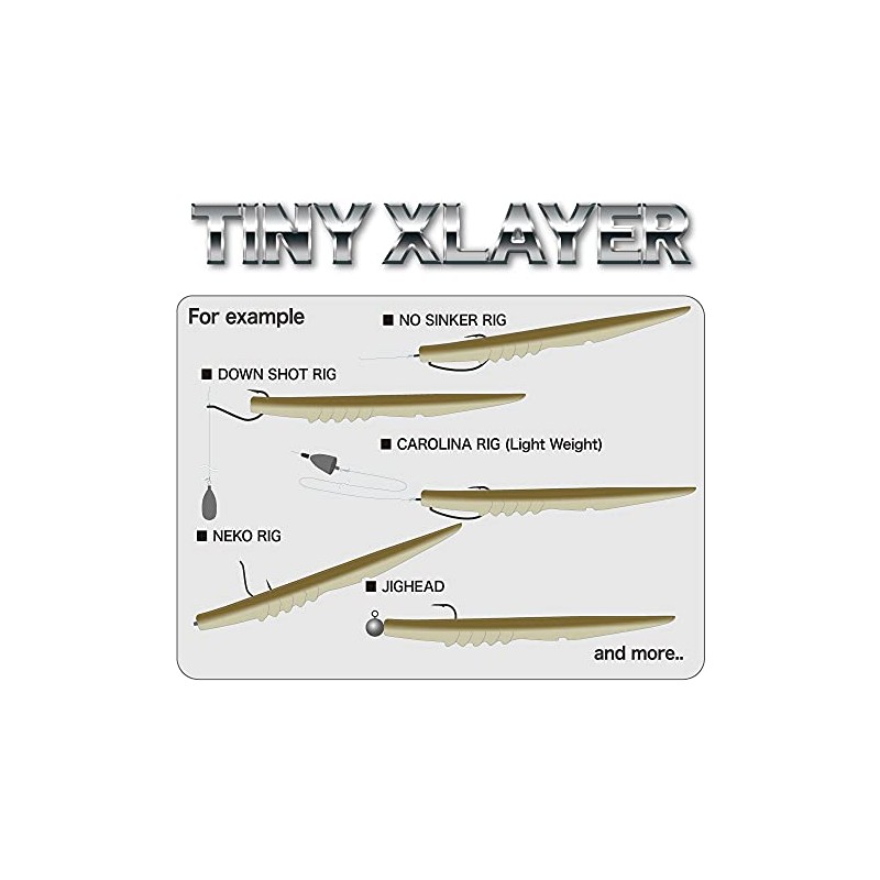 Megabass TINY XLAYER 3 Inch Watermelon