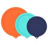 SOPHICO Silicone Replacement Lids for Pyrex Sculpted Glass & Tinted