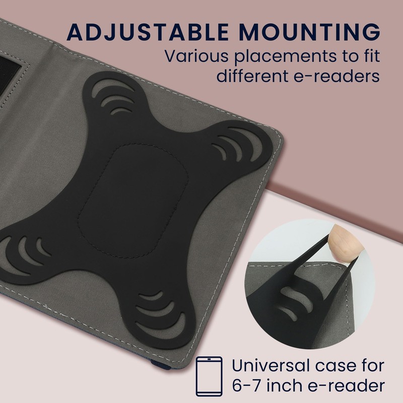 kwmobile Flip Case Compatible with 6-7 Inch eReader e-Reader -
