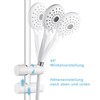 OFFO Hand Shower Holder 19-25 mm Adjustable Diameter Shower Holder