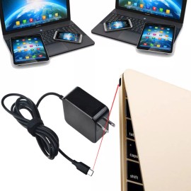 AbleGrid 45W USB-C AC Power Adapter Charger For HP Spectre x360 13-ac015ng 13.3" Notebook