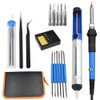 Soldering Iron Set, 60W Soldering Tool Temperature Adjustable 220~480°C Soldering