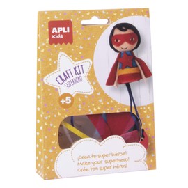 APLI apli14086 Superheld Craft Kit Box,