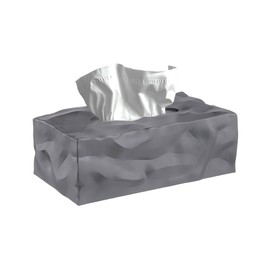 essey Wipy ll Tissue Box Cover (Gray)