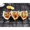 ARTTHOME. Taco Holders 4 Packs - Stainless Steel Taco Stand