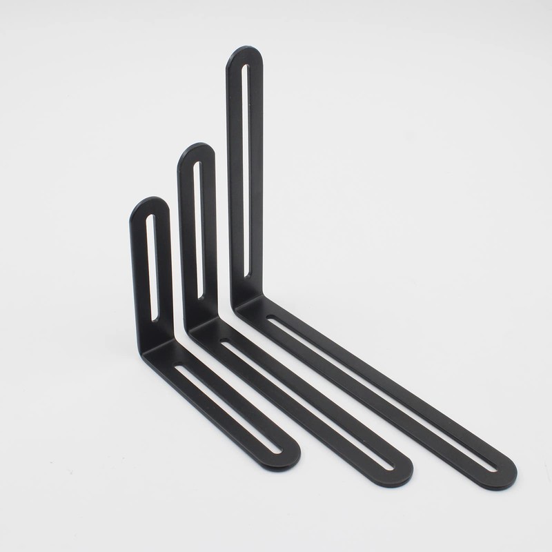 4 PCS Adjustable L-Shape Corner Brace, ULIFESTAR Heavy Duty Thicken