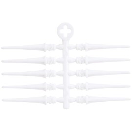 Cosmodarts Fit Point Plus Tip, White, 50 Count