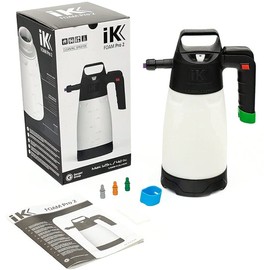 iK Foam PRO 2 Pump Sprayer, Professional Spray Bottle for Automotive Cleaning, Detailing, and Industrial Cleaning, Bundle with a Lumintrail Keychain