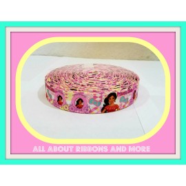 7/8  INCH PRINCESS ELENA GROSGRAIN RIBBON- 1 YARD