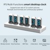 Nixie clock IPS clock, display time/set alarm, upload pictures, support