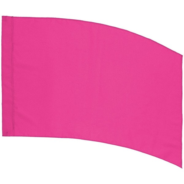 DSI Color Guard Practice Flag (PCS) - Curved Rectangle - Pink