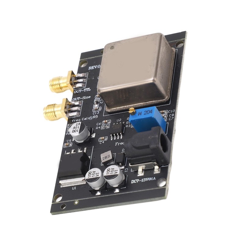 Fafeicy 10MHz Frequency Standard Module, OCXO Frequency Reference Module, Adjustable