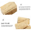 SHOWERORO 3pcs Natural Loofah Dish Washing Sponge Kitchen Scrubber for