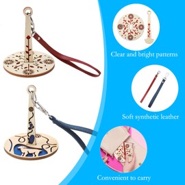 Yarn Holder for Crochet 2Pcs Wrist Strap Holder for Knitting to Prevent Yarn Tangling Wristband Holder String Dispenser Knitting Accessories for Hats Sweaters Handicrafts The Craft Lovers Gift