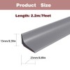 Water Block Strip Sealing Strip Kitchen Worktop (Grey, 1.5 cm