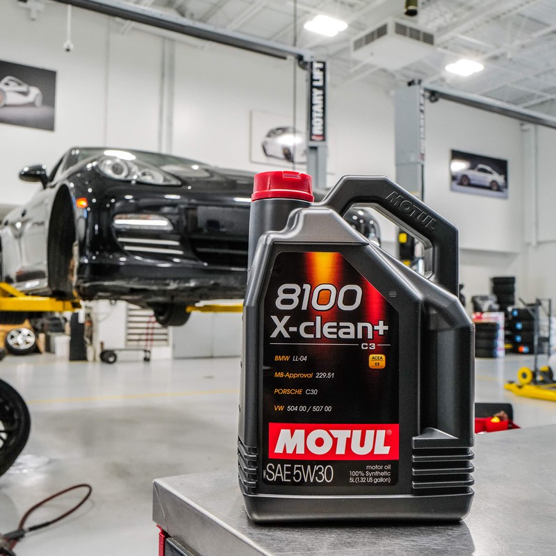 Motul 8100 X-Clean 5W-30 Full Synthetic Motor Oil | Engineered
