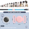 GPS Tracker for Dogs, Mini GPS Pet Tracker with Silicone