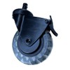 ACE 2 Pack Upgraded 3" Clear Caster Wheel with Brake