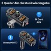 Bluetooth Adapter Car, GizmoVine FM Transmitter, Aux Bluetooth Transmitter Car