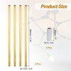 PATIKIL Threaded Extension Rod, 4 Sets 12" M10 x 1mm