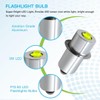 JRSHOME 2Pcs P13.5S LED Flashlight Bulbs, 2024 Upgrade Light for