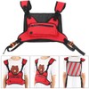 Multi Functional Outdoor Sports Running Chest Bag Adjustable Red Vest