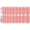Jamberry Nail Wraps: Candy Cane Lane (FULL SHEET)