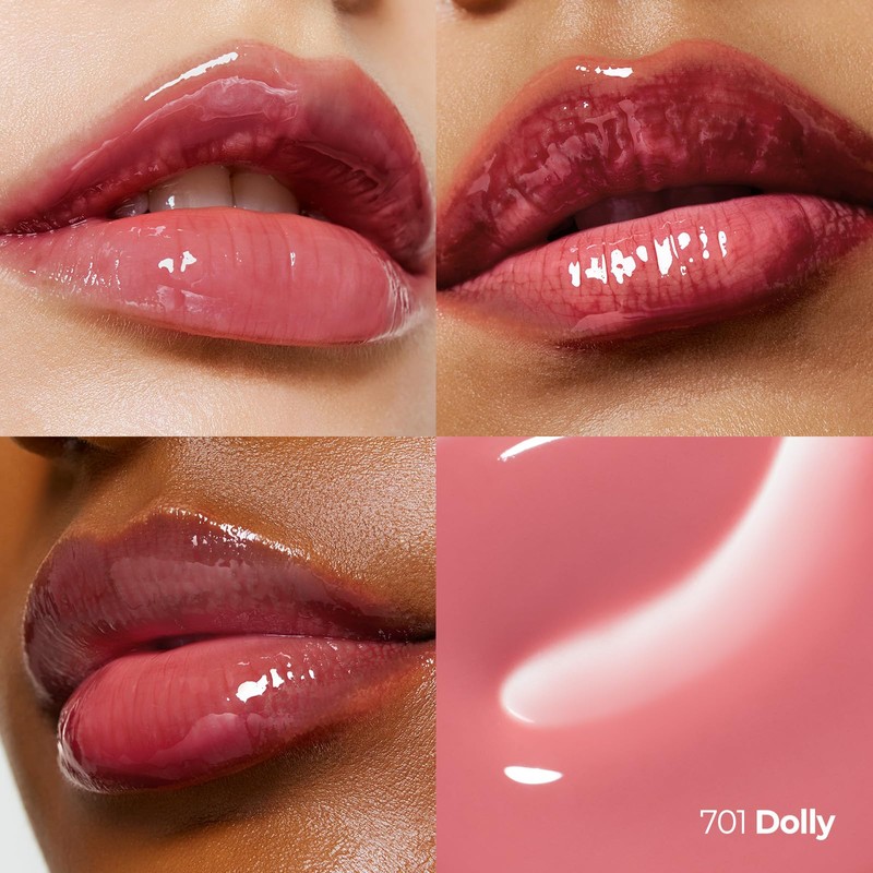 Laka Fruity Lip Glotioner, 10ml/0.33 fl.oz, Lip Gloss with High