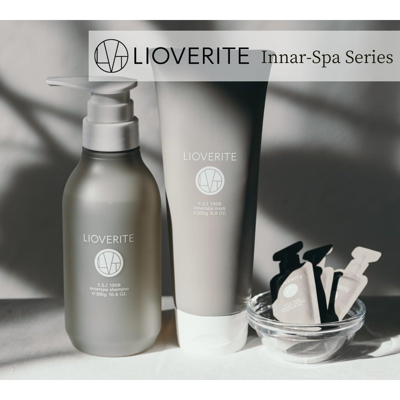 LIOVERITE Inner Spa Shampoo, 10.6 oz (300 g), Weak Acid,
