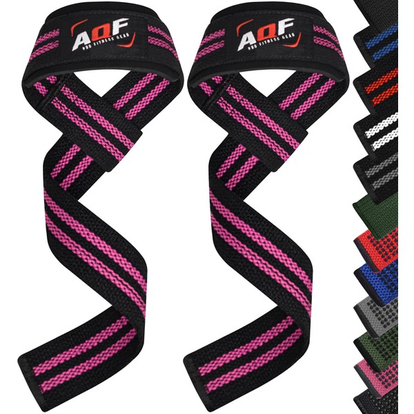 AQF Lifting Straps, Weight Lifting Wrist Straps, 60CM Heavy Duty