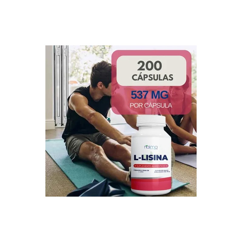 Lisina 1074 Por Porción Día 200 Cápsulas