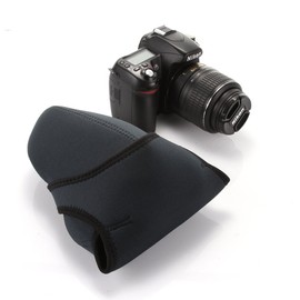 Fotga Neoprene Waterproof Camera Bag Case for Nikon D40 D40X D60 D50 / D3000 D3100 D3200 D3300 / D5000 D5100/D5200 D5300 D5500 18-55mm Lens – Medium