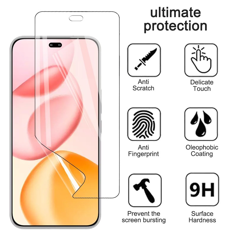 carinacoco 3 Pack Elastic Skin Screen Protector for HONOR 400