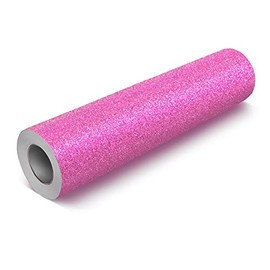 VViViD Glitter Pink DECO65 Permanent Adhesive Craft Vinyl Roll (6ft x 1ft)