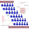 Glamnetic Press On Toenails - Cobalt Blue | Solid Opaque