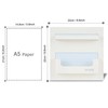 Easy Eco Life 2 tier, Bedside Shelf Accessories Organizer- Wall
