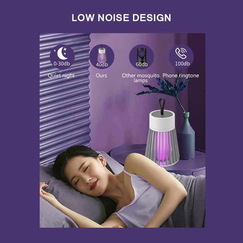 Mosquito Trap Zapper Portable Mosquito Killing Lamp Electric Mosquito Lamps