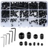 Hex Socket Set Headless Screws, Carbon Steel Screw Screws, Hollow,