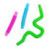 Small Solid Color Expanding Tube Fidget Toys 12 Pieces