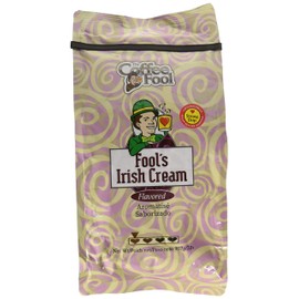 The Coffee Fool Coffee Fool's Irish Cream Ground Coffee, Strong Drip Grind, 2 Pound