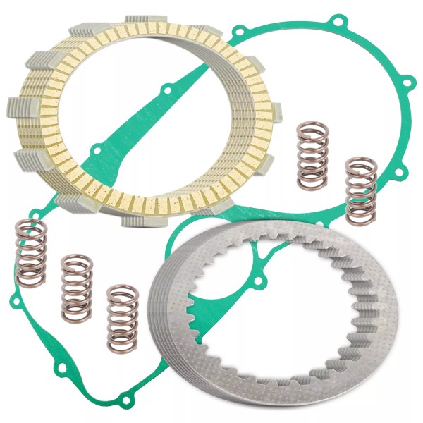 Caltric Clutch Friction Plates And Gasket Kit for Kawasaki Vulcan