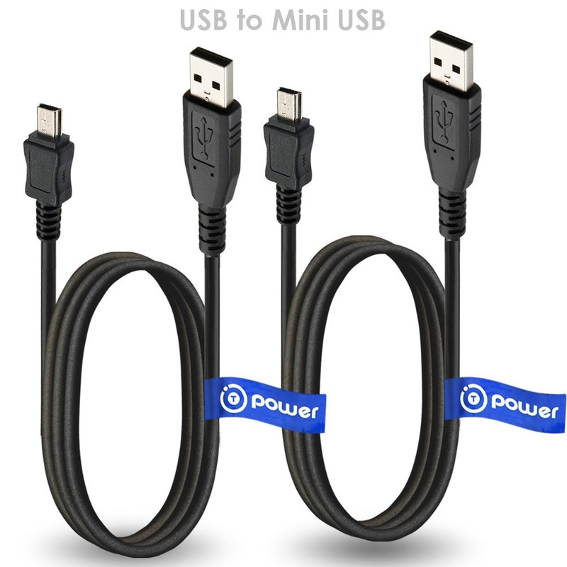 T POWER 2 x pcs for USB Cable Tomtom GPS